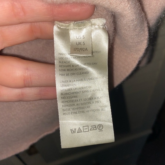 Free People Cashmere Cardigan Pink Button Up Sweater - Picture 5 of 6